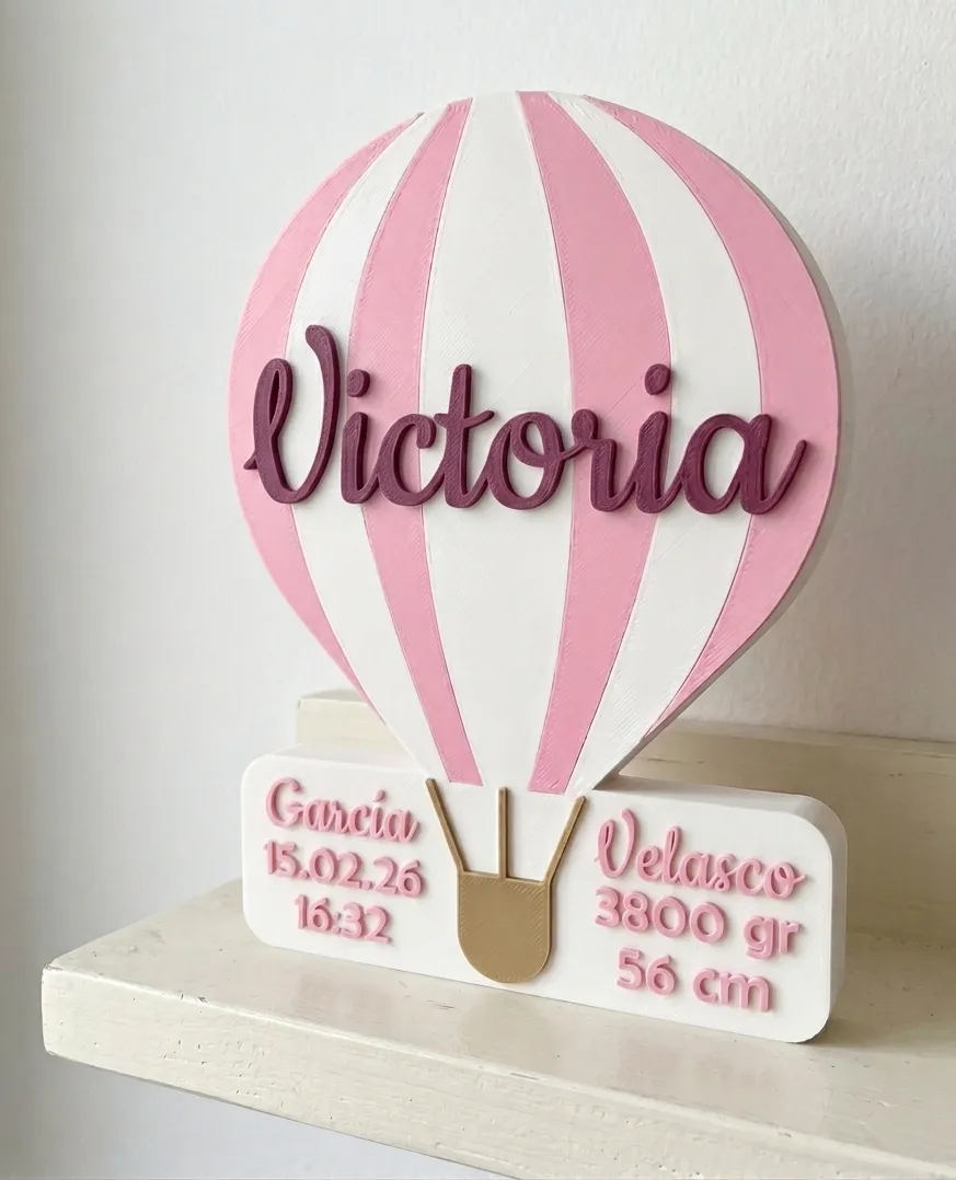 Hot Air Balloon Announcement
