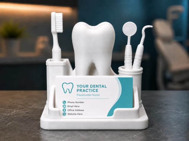 Dental Practice Card Holder