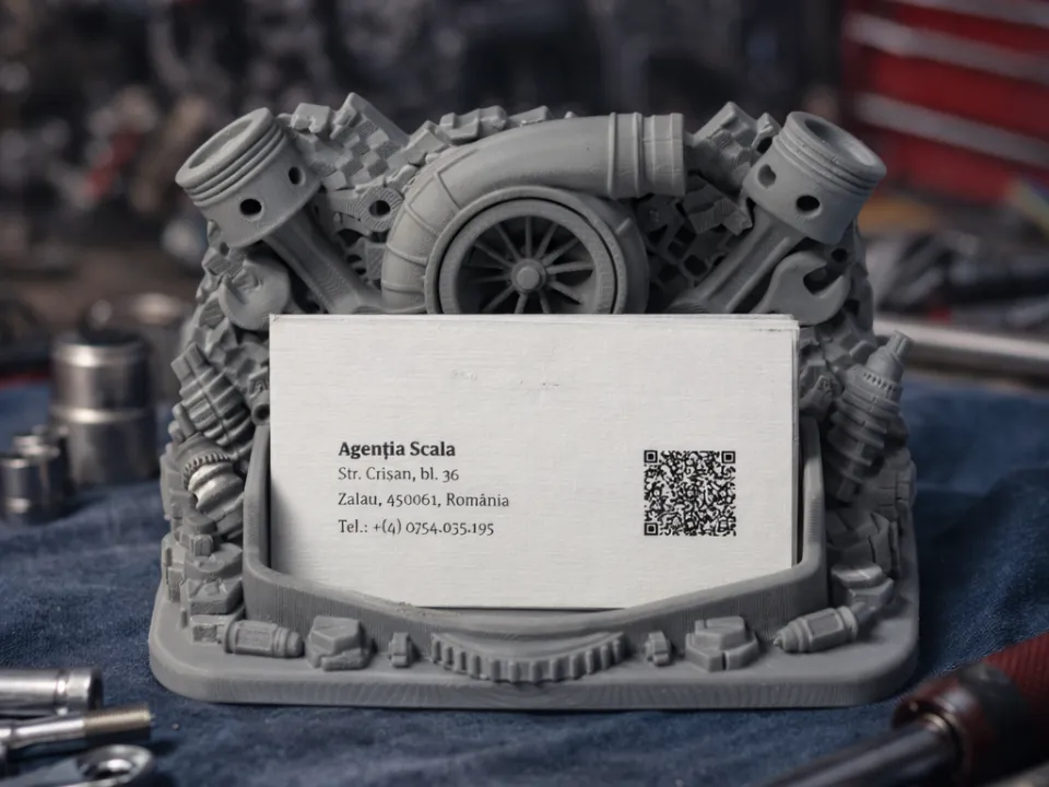 Engine Turbo Card Holder