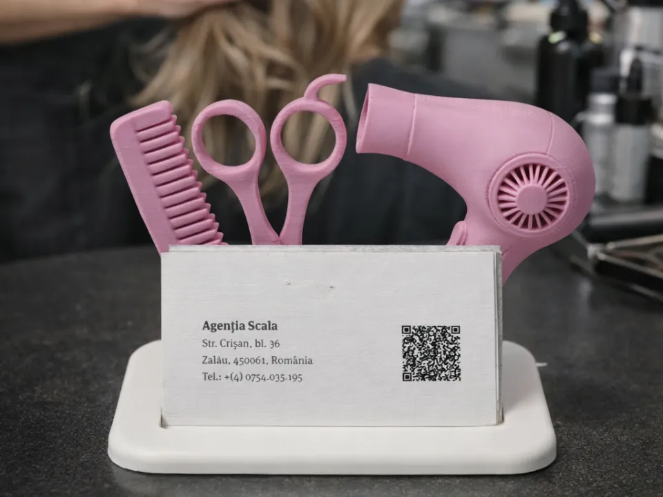 Hair Salon Card Holder