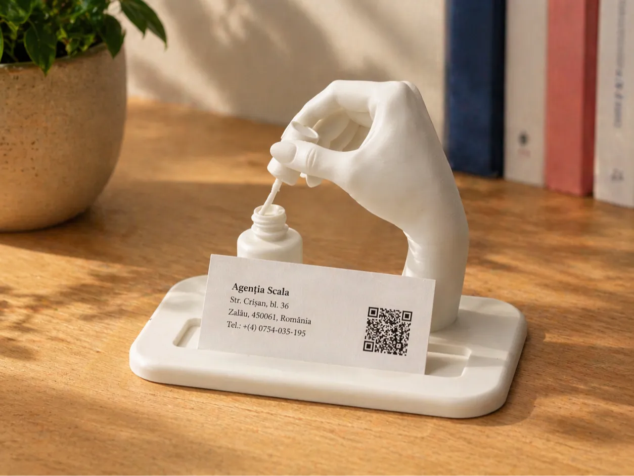 Nail Salon Card Holder