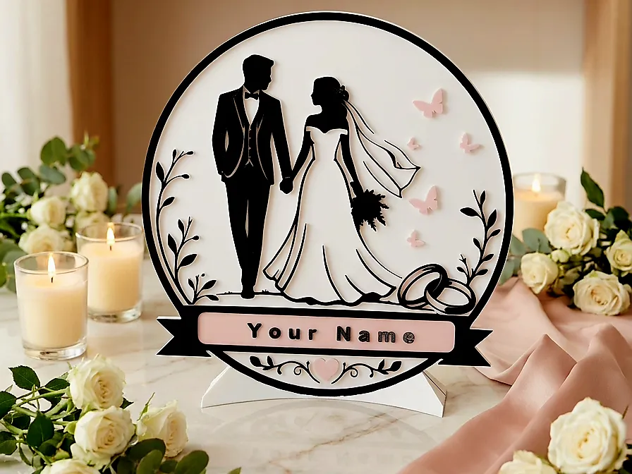 Wedding Circle Plaque