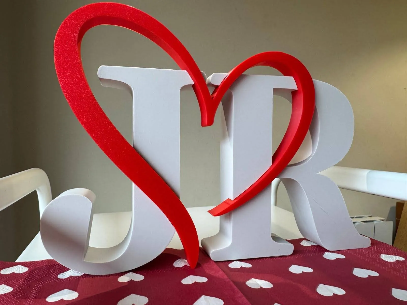 Heart Initials Sign