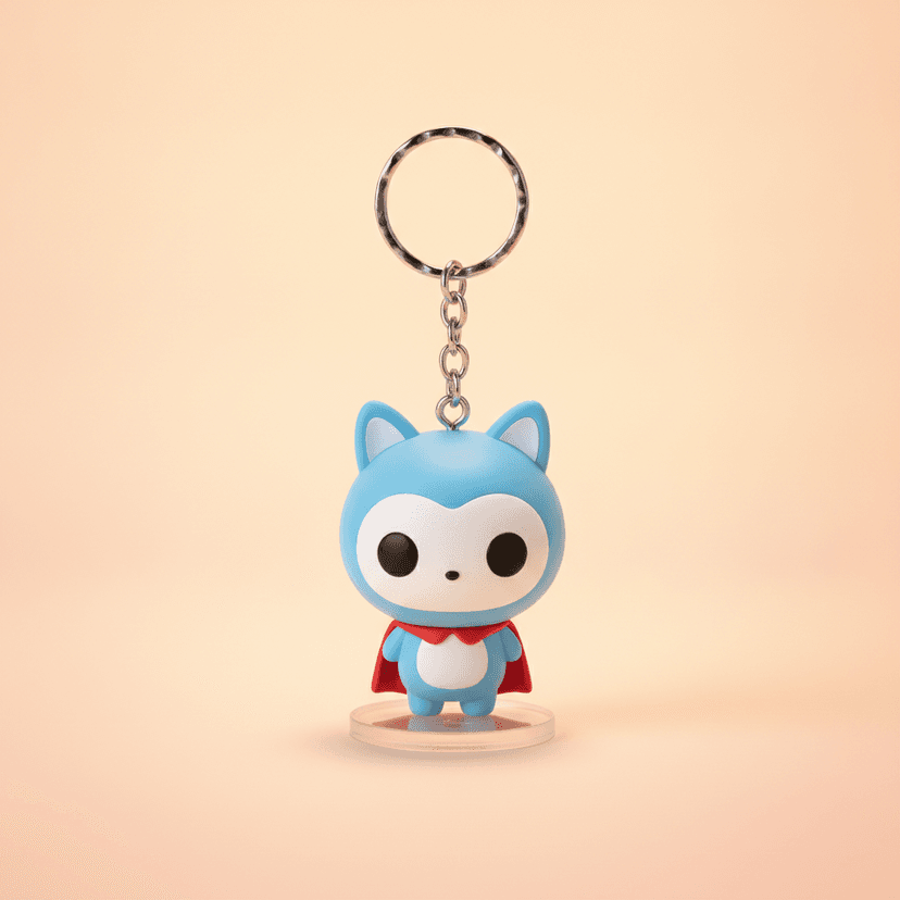 Mini Figure Keychain